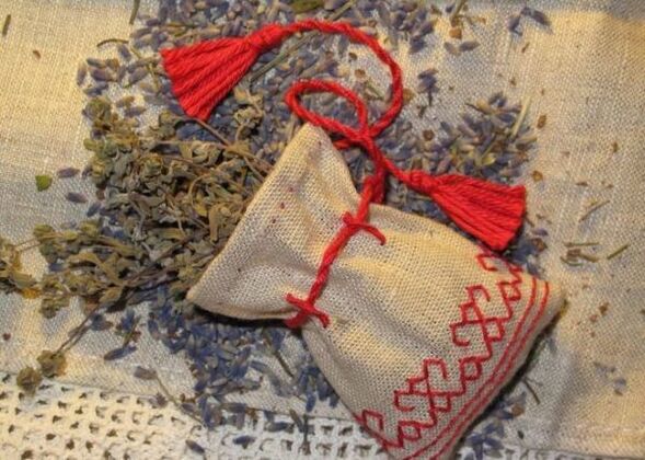 good luck herb bag
